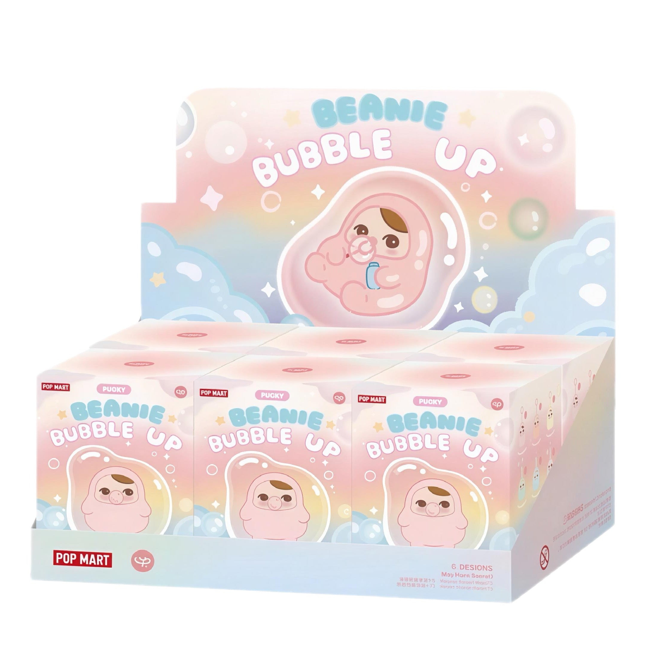 PUCKY BEANIE BUBBLE UP SERIES-Plush Pendant Blind Box